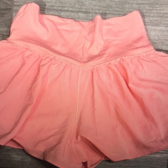 Kids Pink Ruffle Shorts - Picture 4 of 4